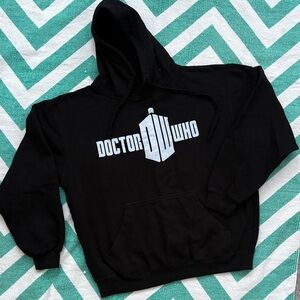 Black Dr. Who Hoodie